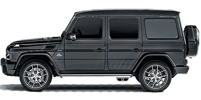 Mercedes-Benz G-class III side exhaust